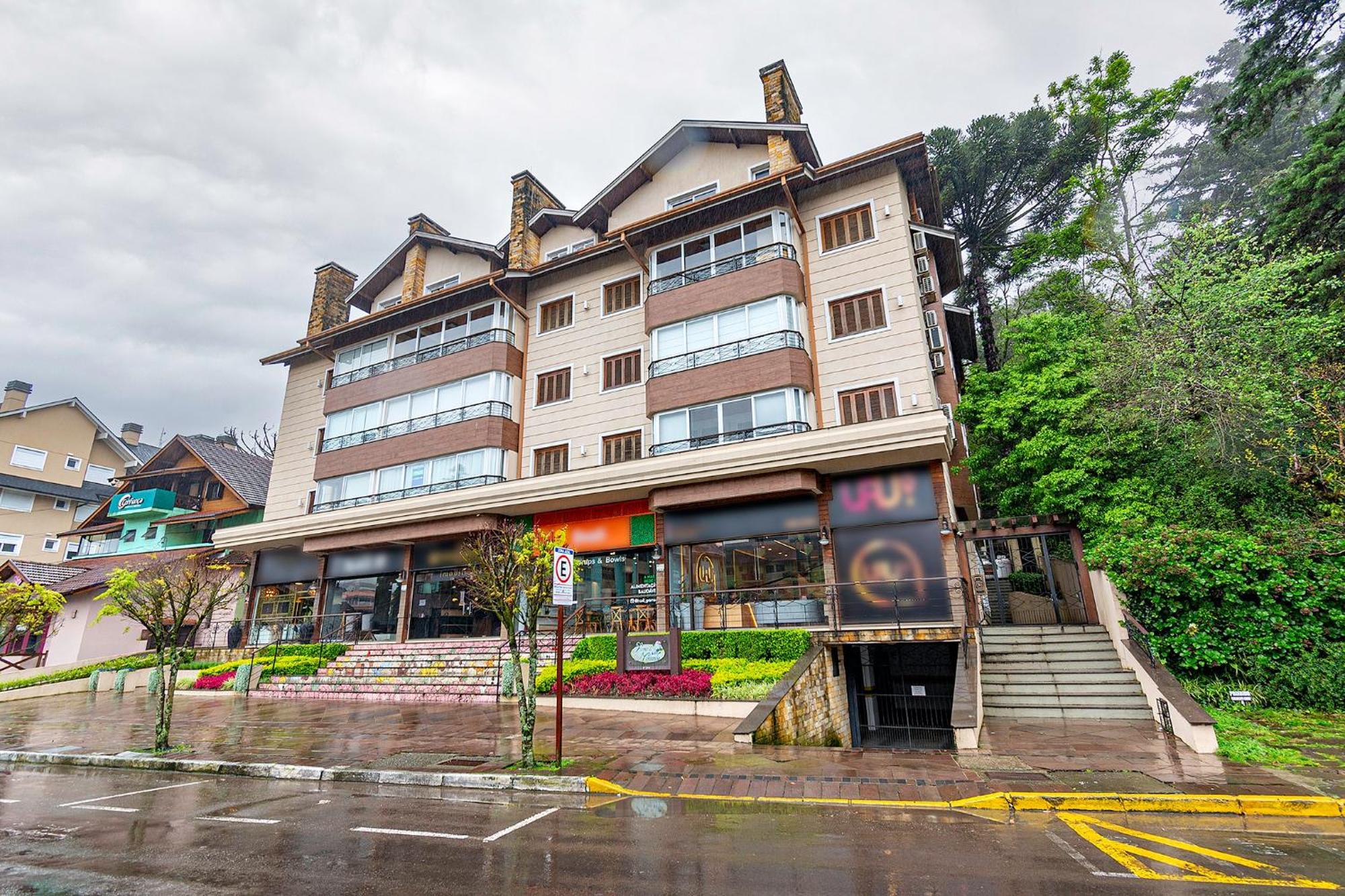 Appartamento 2D No Centro De Gramado, A 500M Da Rua Coberta Esterno foto